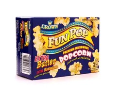 Crown Fun Popcorn Butter 297g