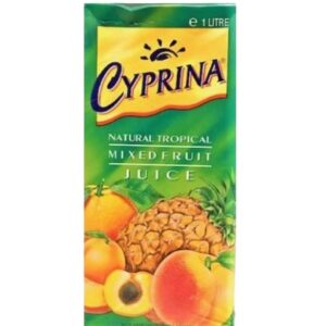 Cyprina Natural Tropical Mixed Fruit Juice 1Lt