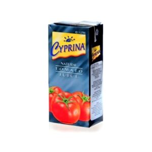 Cyprina natural tomato juice 1Ltr