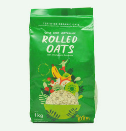 DR Gram Organic Rolled Oats 1000g