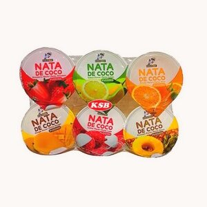 Dolphin Nata De Coco Pudding 6pcs