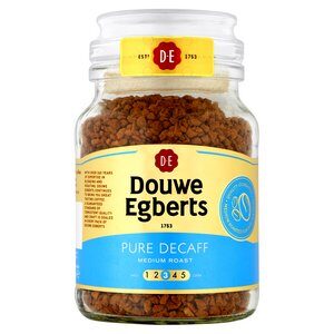Douwe egberts pure decaf instant coffee 190g