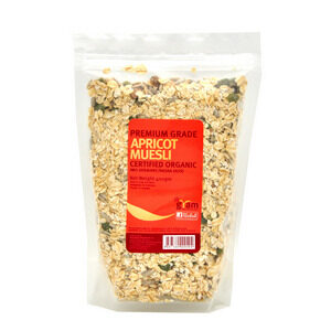 Dr Gram Organic Muesli Apricot 400gm