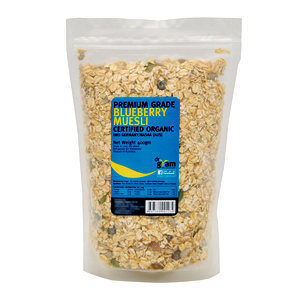 Dr Gram Organic Muesli Blueberry 400gm