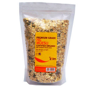 Dr Gram Organic Muesli fig 400gm