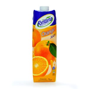 Fontana Natural Orange Juice 1Lt