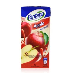 Fontana Natural Apple Juice 1Ltr