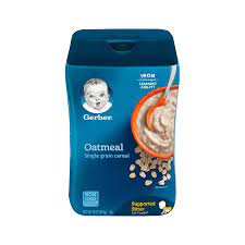 Gerber Oatmeal Single Grain Cereal 454gm