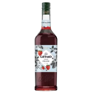 Giffard strawberry syrup 1000ml