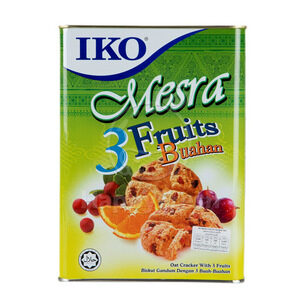 IKO Mesra 3 Fruit Biscuit Tin 700g