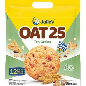 Julie’s Oat 25 Cookies TEN GRAINS 300g