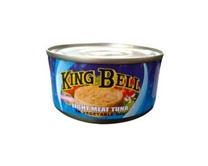 King Bell light Meat Tuna veg oil 185 gm