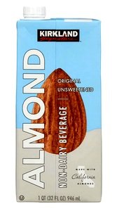 Kirkland Original Almond Milk Unsweetened 946ml