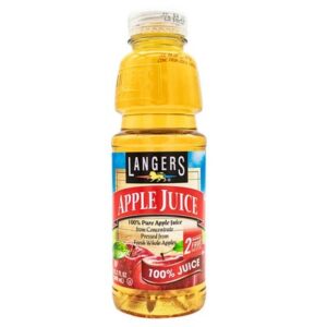 Langers Apple 100% Juice 449ml