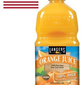 Langers Orange 100% Juice 1.89Liter