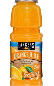 Langers Orange 100% Juice 449ml