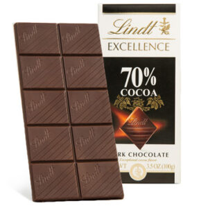Lindt Dark Chocolate 70% Cocoa 100g