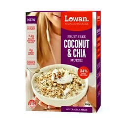 Lowan Coconut and chia muesli 650gm