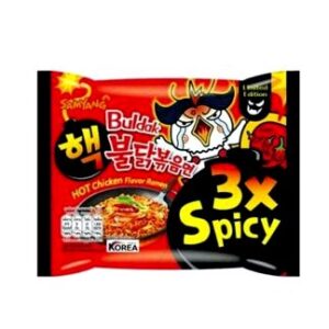 Ramen Hot Chicken 3x spicy Noodles 5 Pack