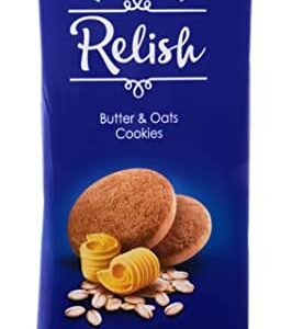 Relish Butter & OATS Cookies (12 pack) 504g
