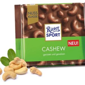 Ritter Sport Cashew Nuts Chocolate 100g