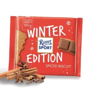 Ritter Sport Spiced Biscuit Chocolate 100gm