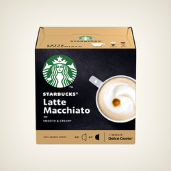 STARBUCKS Latte Macchiato Dolca Dusto 6ps x 6ps 129gm
