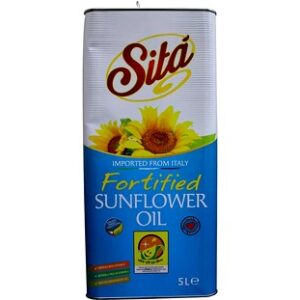 Sita Sunflower Oil Tin 5LTR