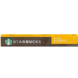 Starbucks Blonde Espresso Roast By Nespresso Box Of 10