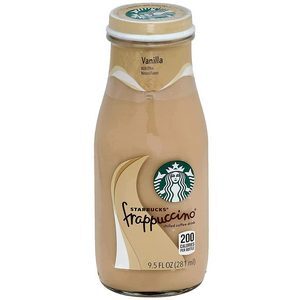 Starbucks Frappuccino Coffee Vanilla Drink 281ml