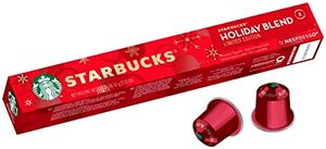 Starbucks Holiday Blend by Nespresso Coffee Pods 8 x 10 Capsules