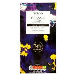 Tesco Intense Dark Chocolate 74% 100g