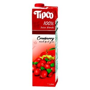 Tipco 100% Cranberry Mixed Fruit Juice 1ltr