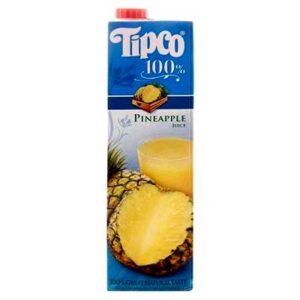 Tipco 100% Pineapple Juice 1ltr