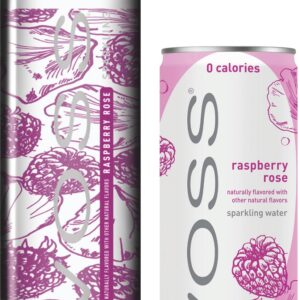 Voss Raspberry Rose Sparkling Water 375 ml