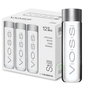 Voss Sparkling Artesian still Water 800ml 12pcs