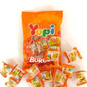 Yupi Gummy Burger Jello candy 8gm x 8 pcs