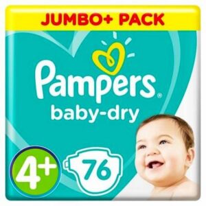 PAMPRS BABYITEMS PAMPERS BELT  (4+)  76PCS  X 1