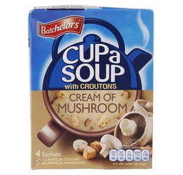 BATCHELORS  CUP A SOUP CREAM OF  MUSHROOM 99GM