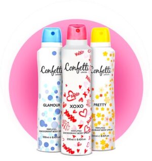 CONFETTI LONDON BODY SPRAY 250ML