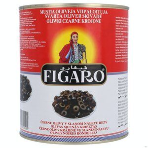 FIGARO  BLACK OLIVE SLICE  3 KG