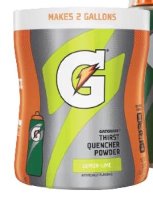 GATORADE THIRST QUENCHER POWDER LEMON LIME 521GM