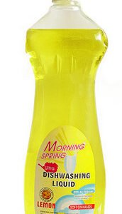 MORNING SPRING HOUSEHOLD MORNING SPRING DISH WASH LIQ. LEMON 1 LTR