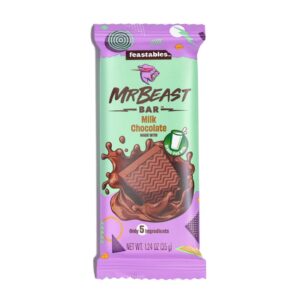 Mr. Beast Feastables Chocolate Bar is a Delicious ...