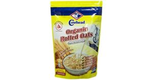 Cowhead Organic Rolled Oats- 500Gm