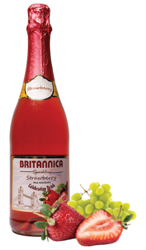 Britannica Strawberry Non-Alcoholic Celebration