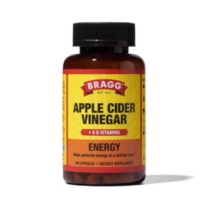 Bragg Organic Apple Cider Vinegar Energy Supplement 90 capcul